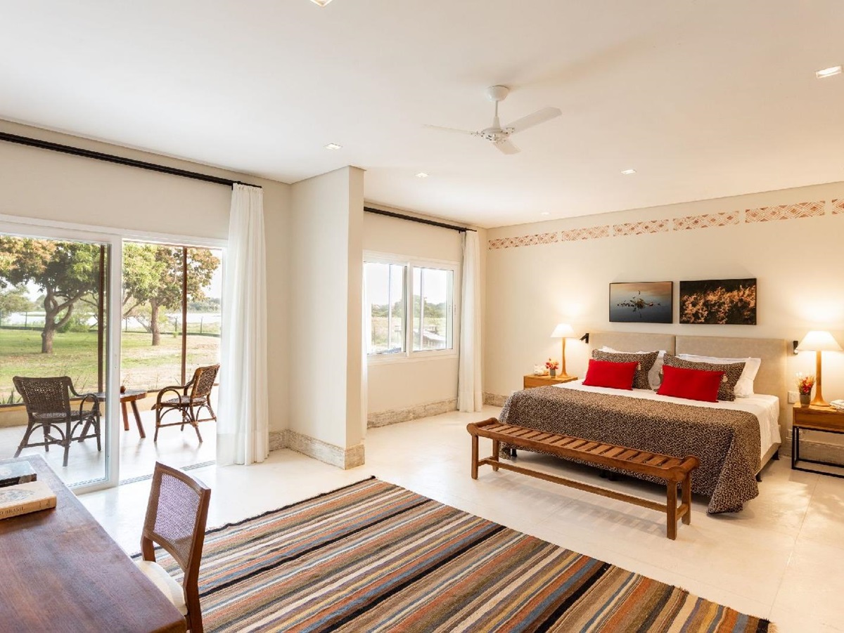 Suite at Casa Caiman in the Pantanal Brazil