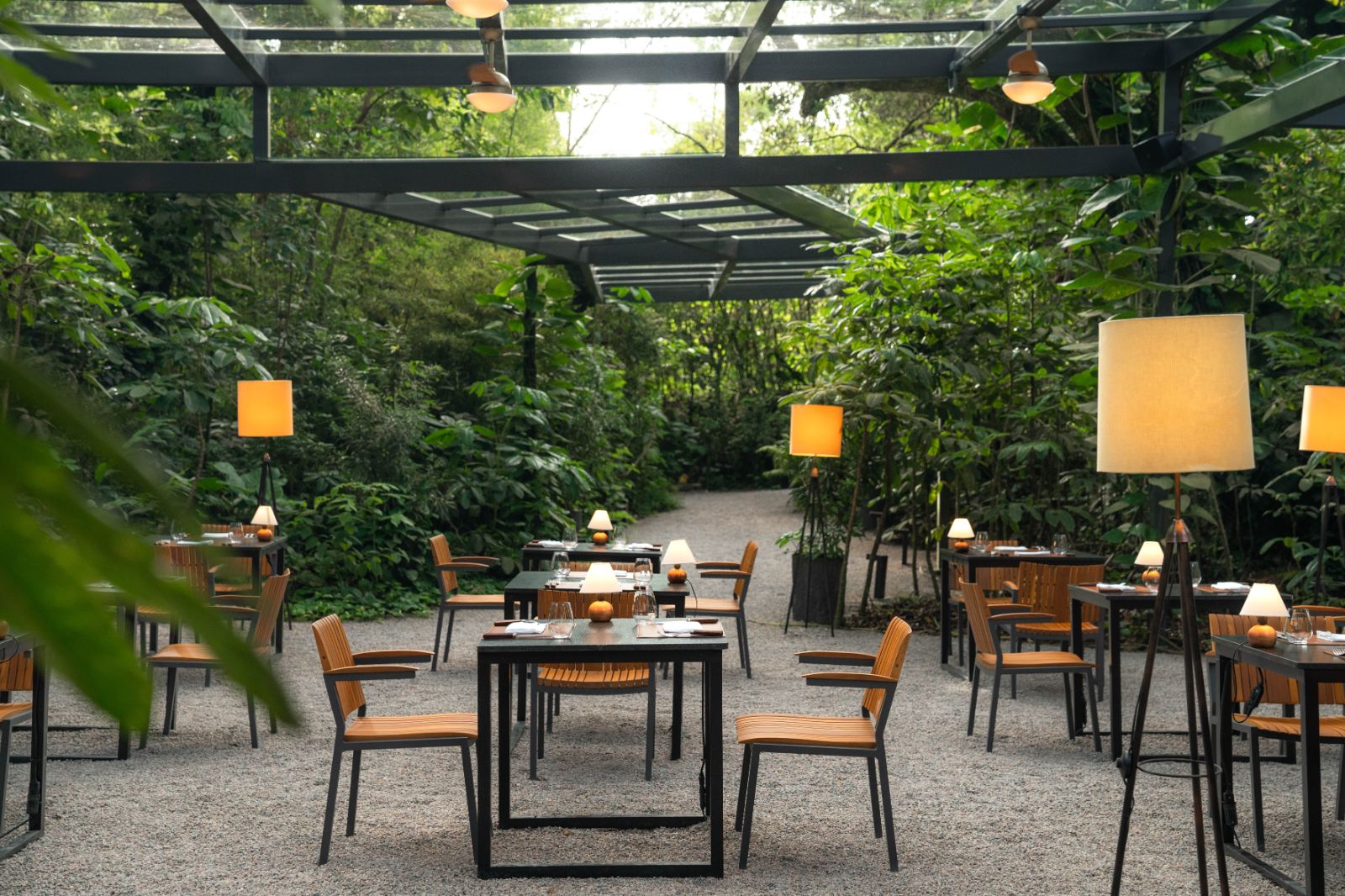 Casqueiro restaurant dining at Ponta Dos Ganchos Excusive Resort in Brazil
