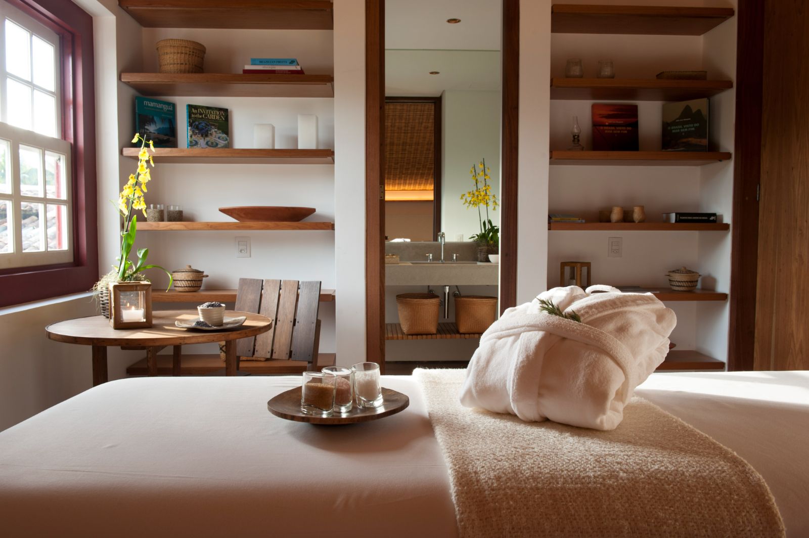 Spa at Pousads Literaria in Paraty in Brazil