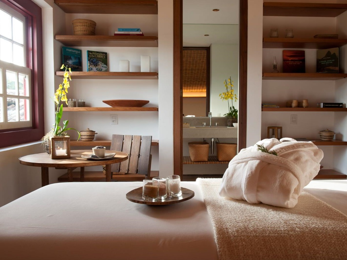 Spa at Pousads Literaria in Paraty in Brazil