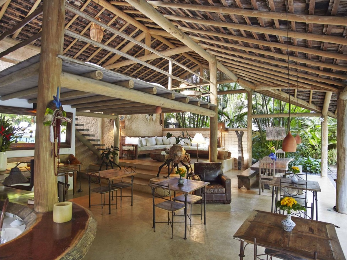 Dining at Uxua in Brazil