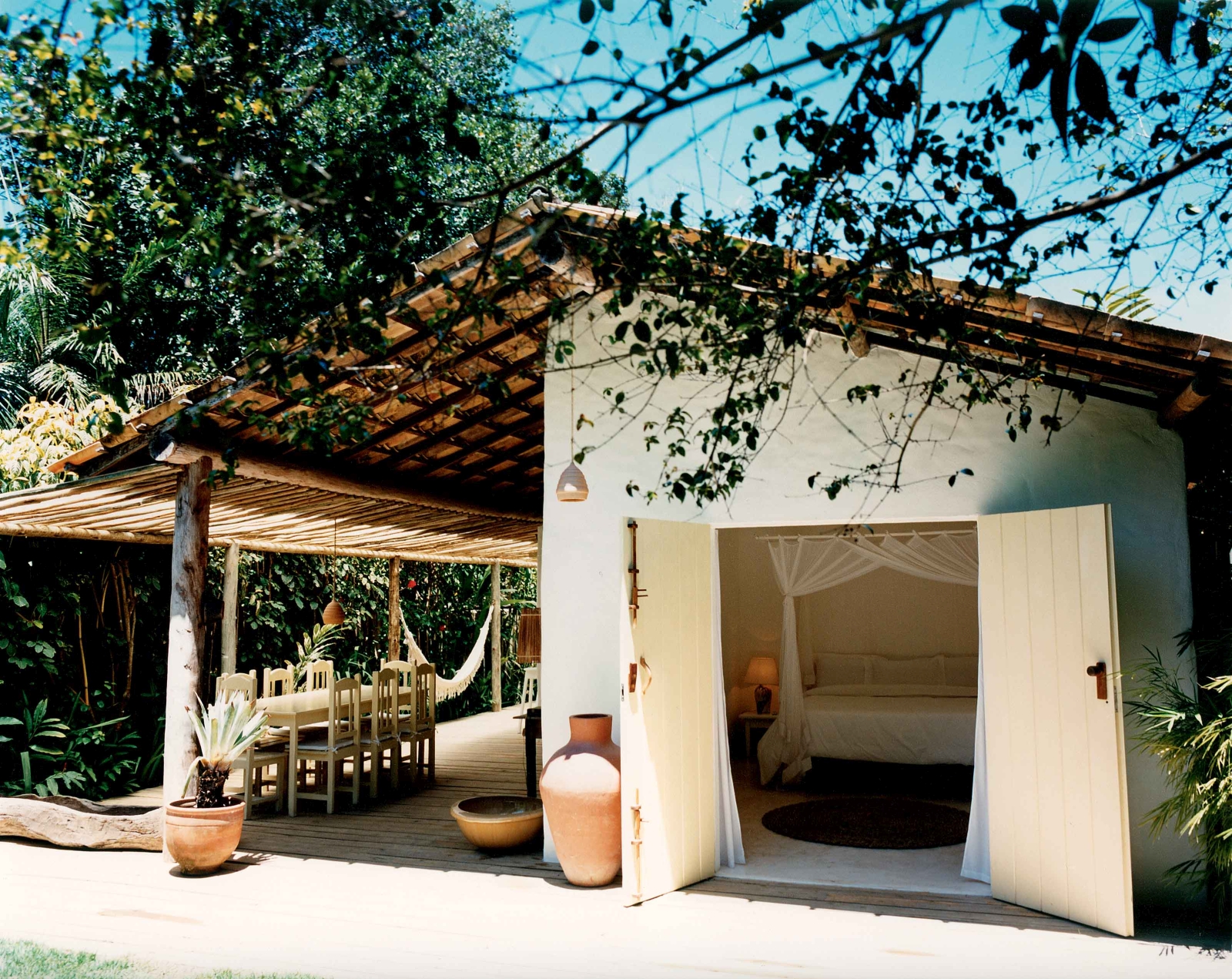 Exterior at Uxua in Brazil