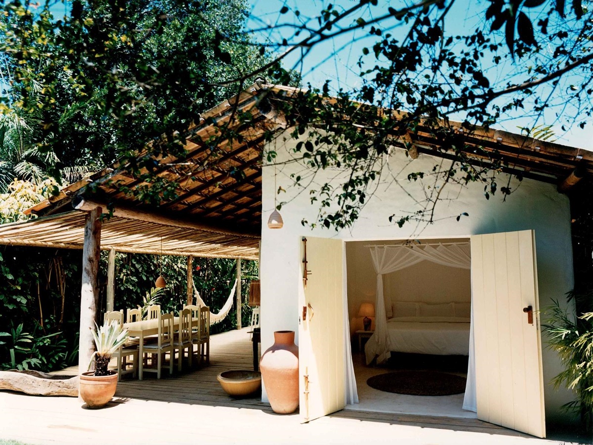Exterior at Uxua in Brazil