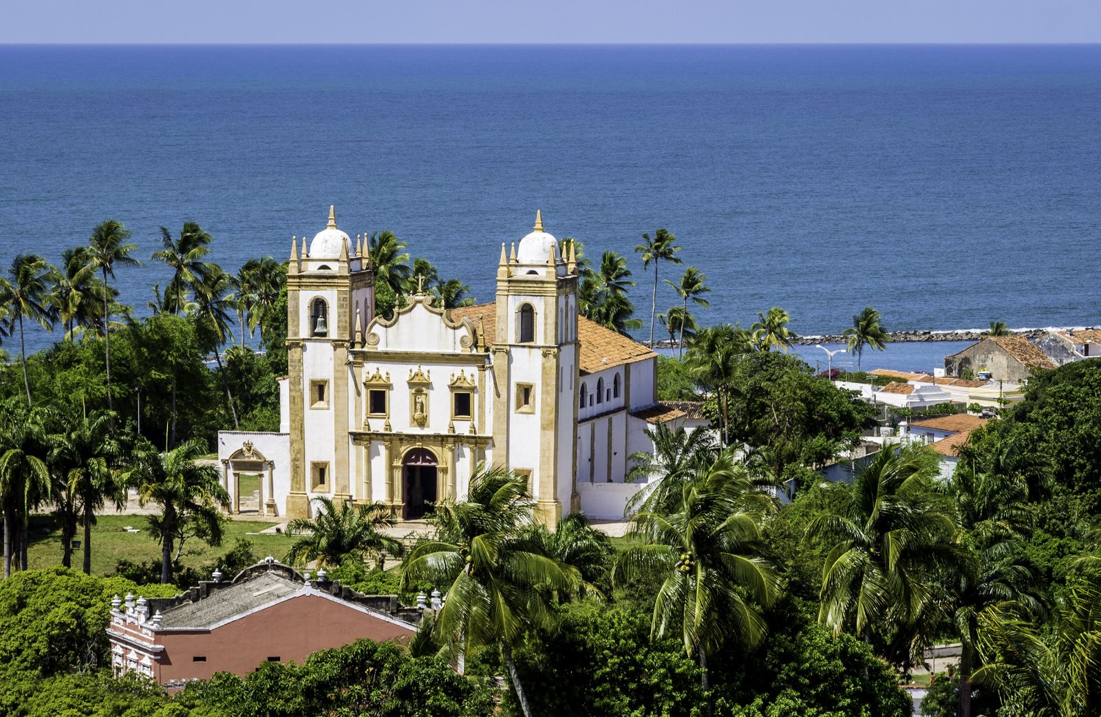 Baroque Igreja do Carmo Church in Brazil 