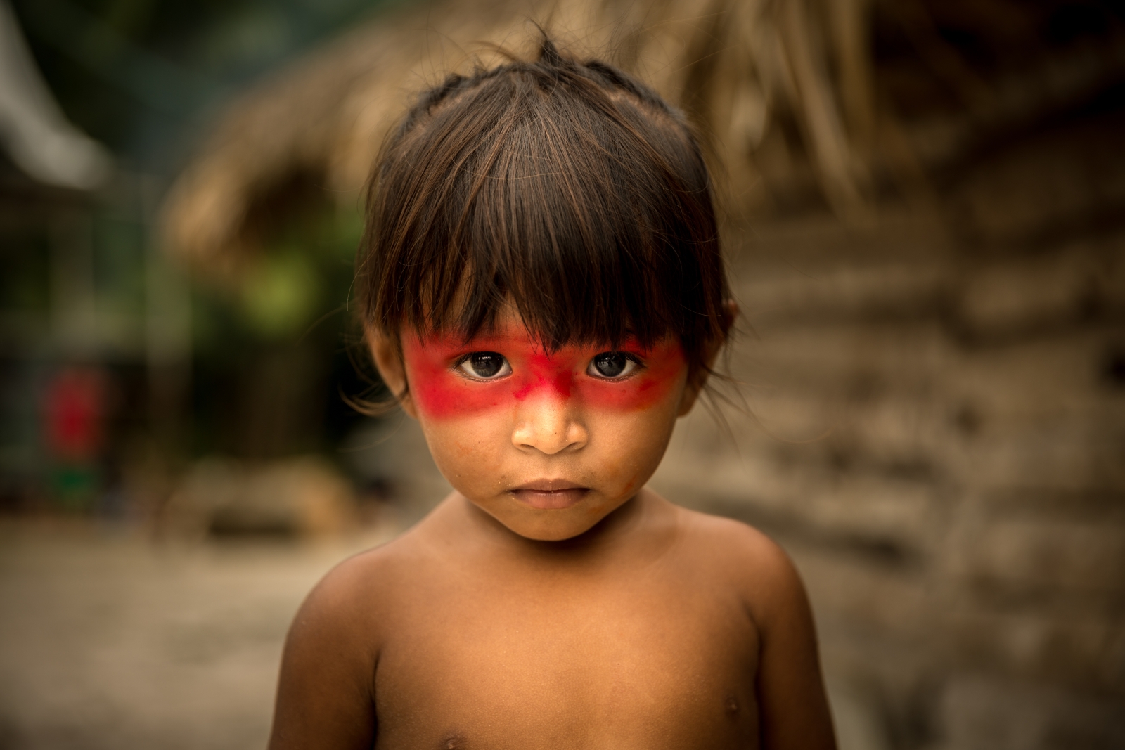 A Brazilian child in the Amazon, Brazil 