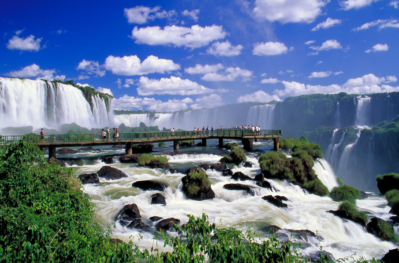 The Iguaçu Falls, Brazil