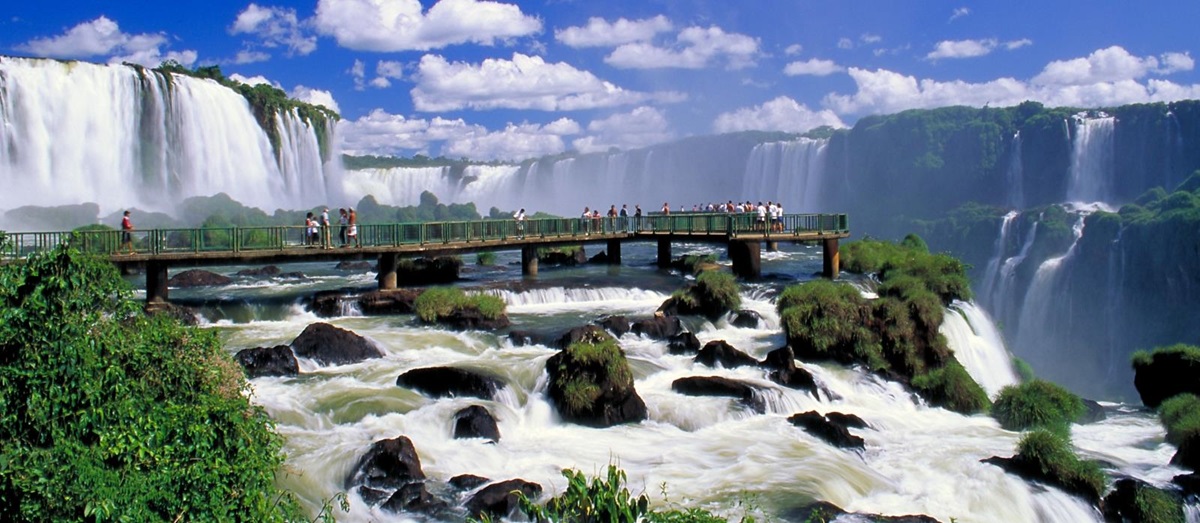 The Iguaçu Falls, Brazil