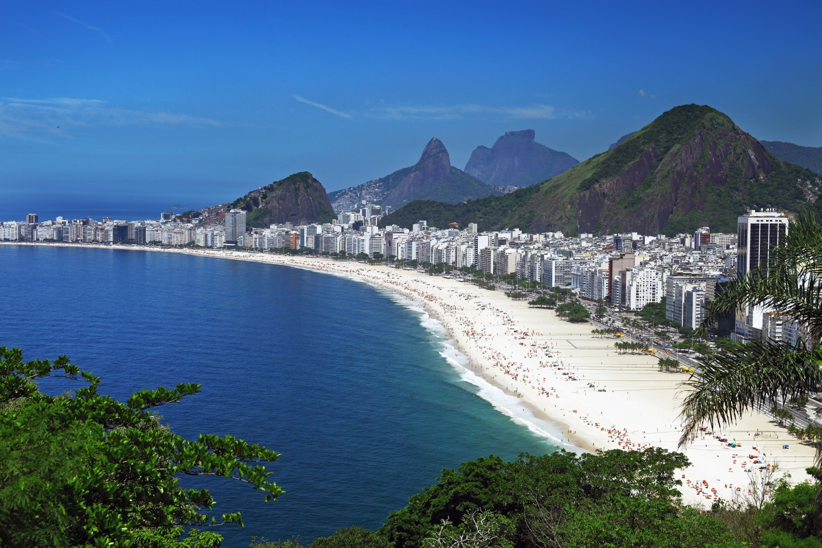 the beach of Rio