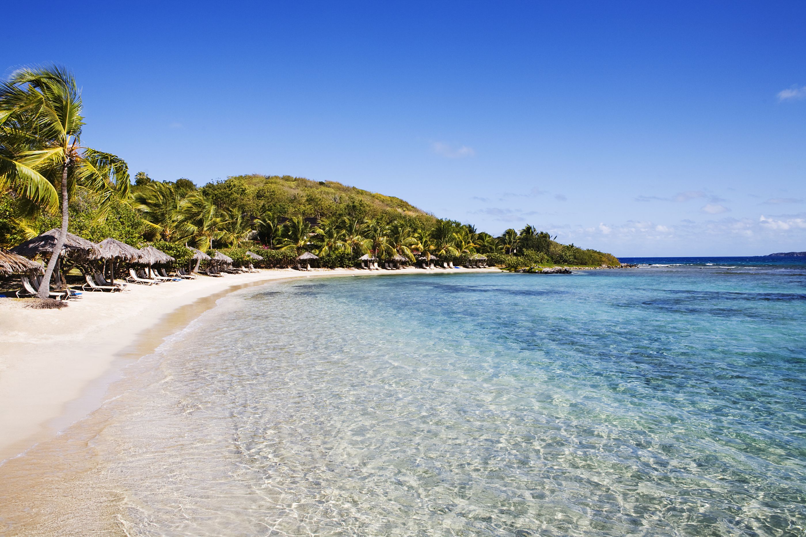 beach near Rosewood Little Dix Bay, British Virgin Islands