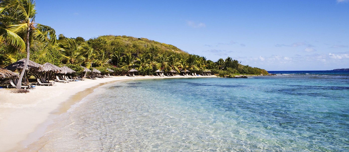 beach near Rosewood Little Dix Bay, British Virgin Islands