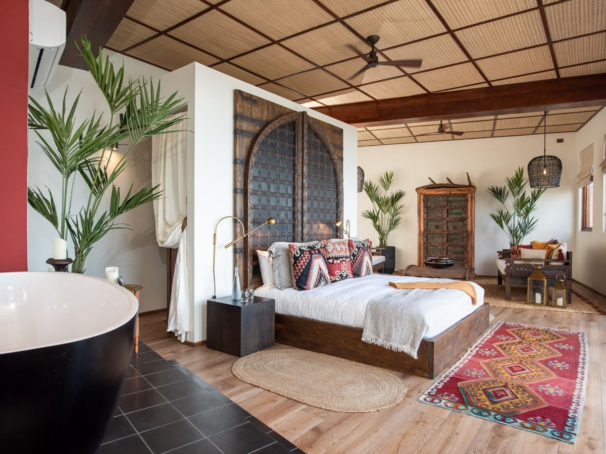 Double bedroom at Baraka Point