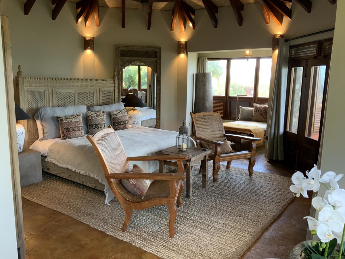 Double Bedroom with wooden furniture