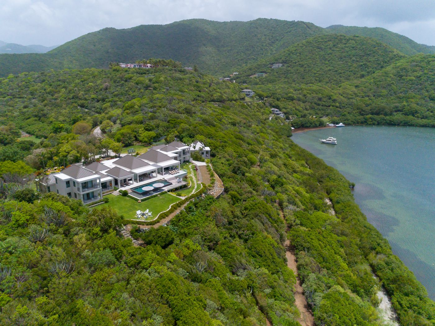 Exterior View at Nora Hazel House in the British Virgin Islands