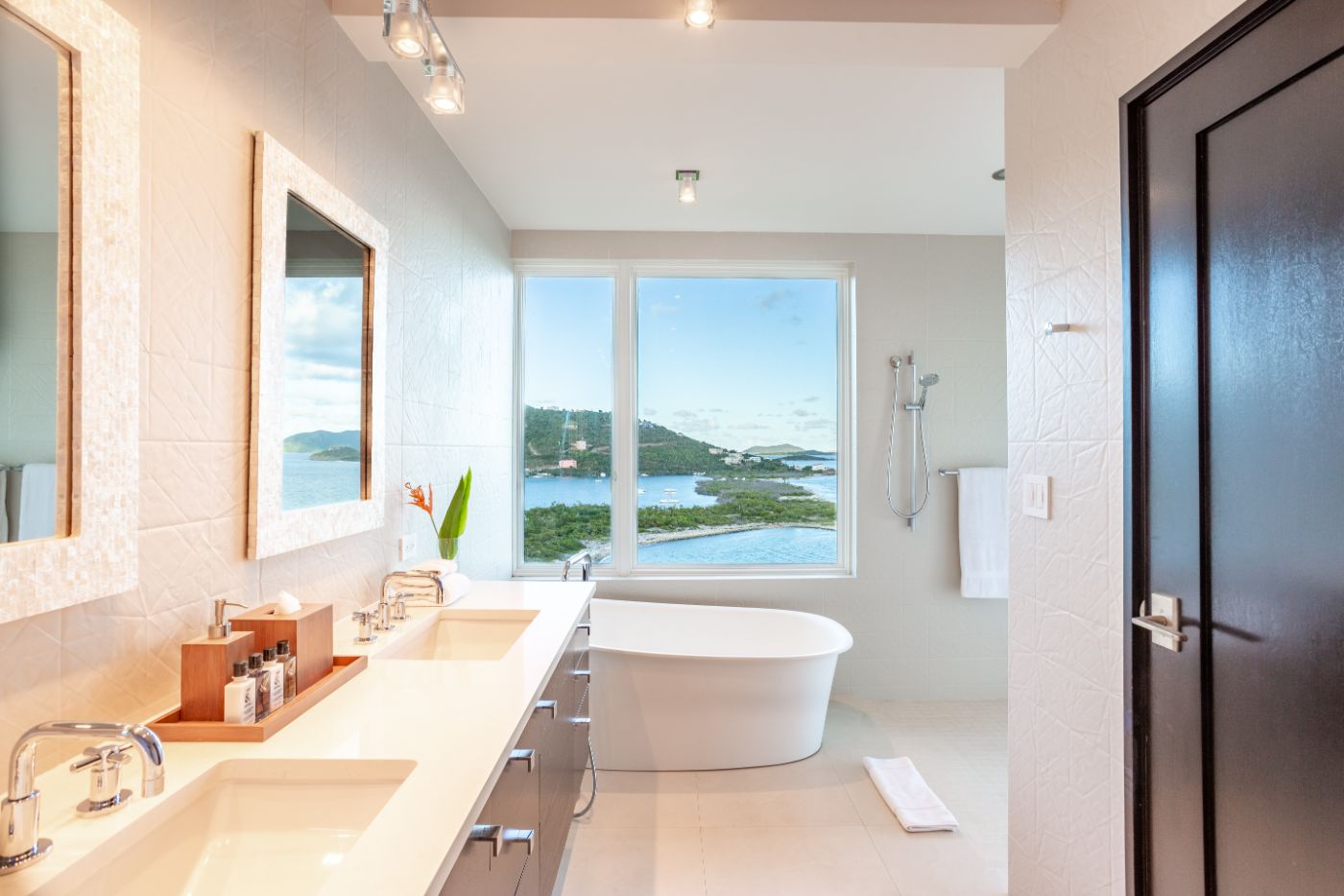 Bathroom 1 at Osprey House in the British Virgin Islands
