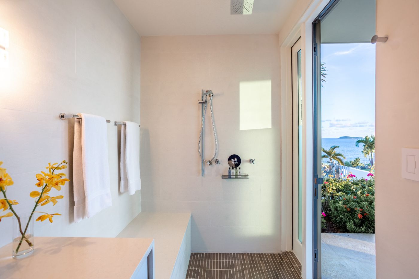 Bathroom 2 at Osprey House in the British Virgin Islands