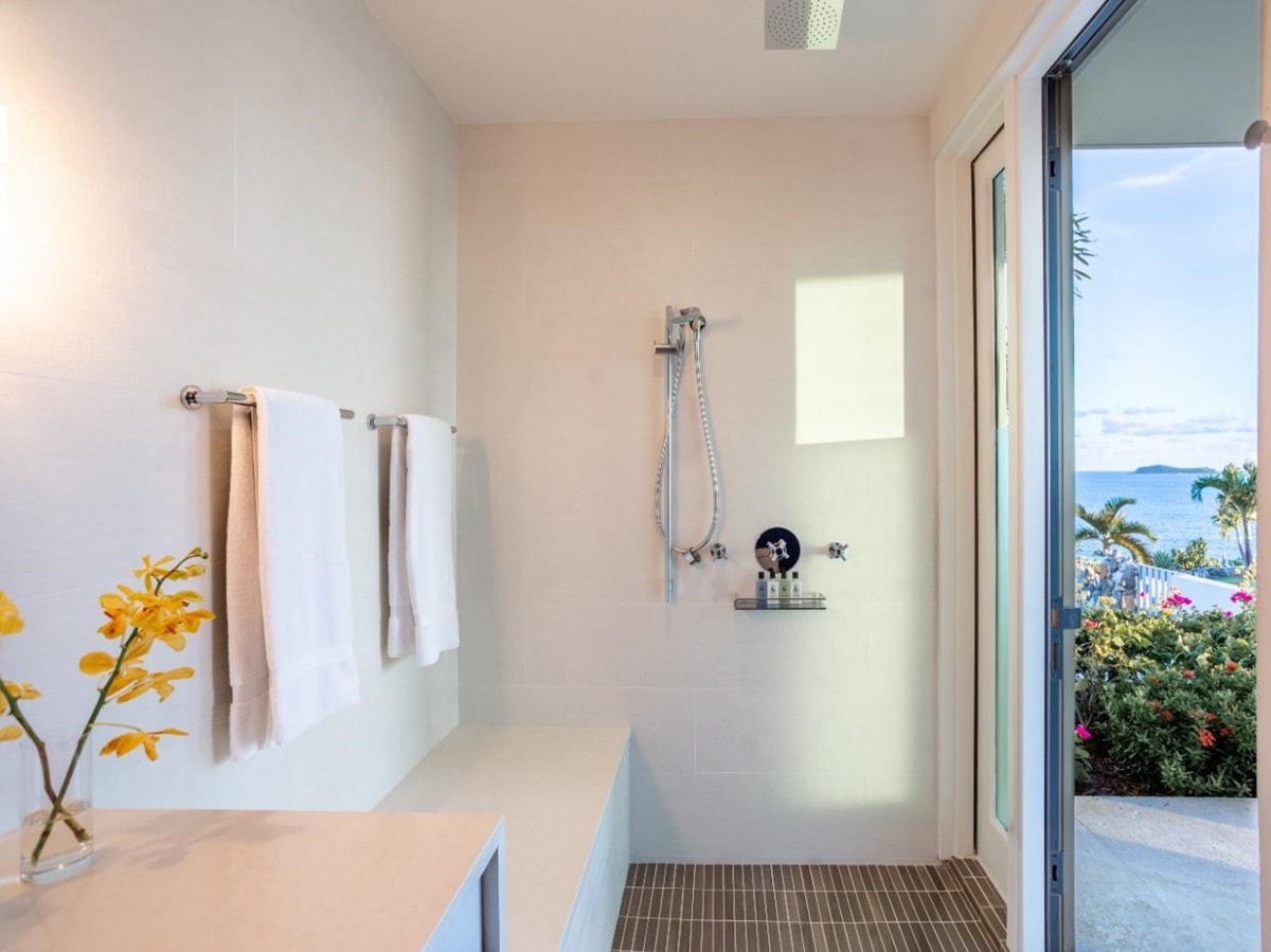 Bathroom 2 at Osprey House in the British Virgin Islands