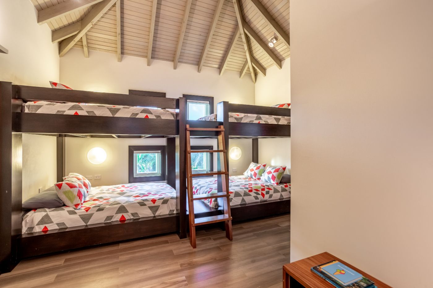 Bunk Room at Osprey House in the British Virgin Islands