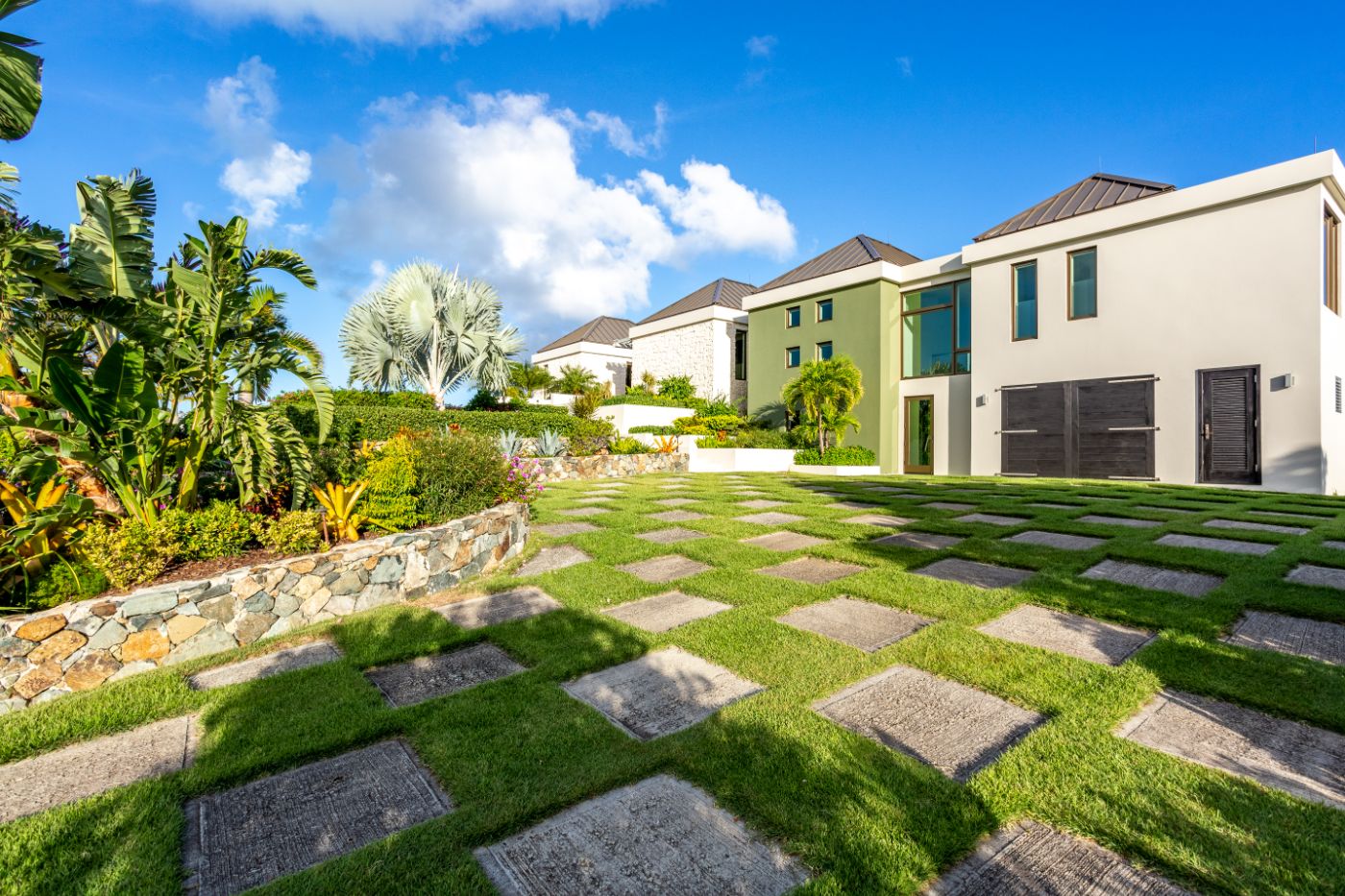 Exterior at Osprey House in the British Virgin Islands