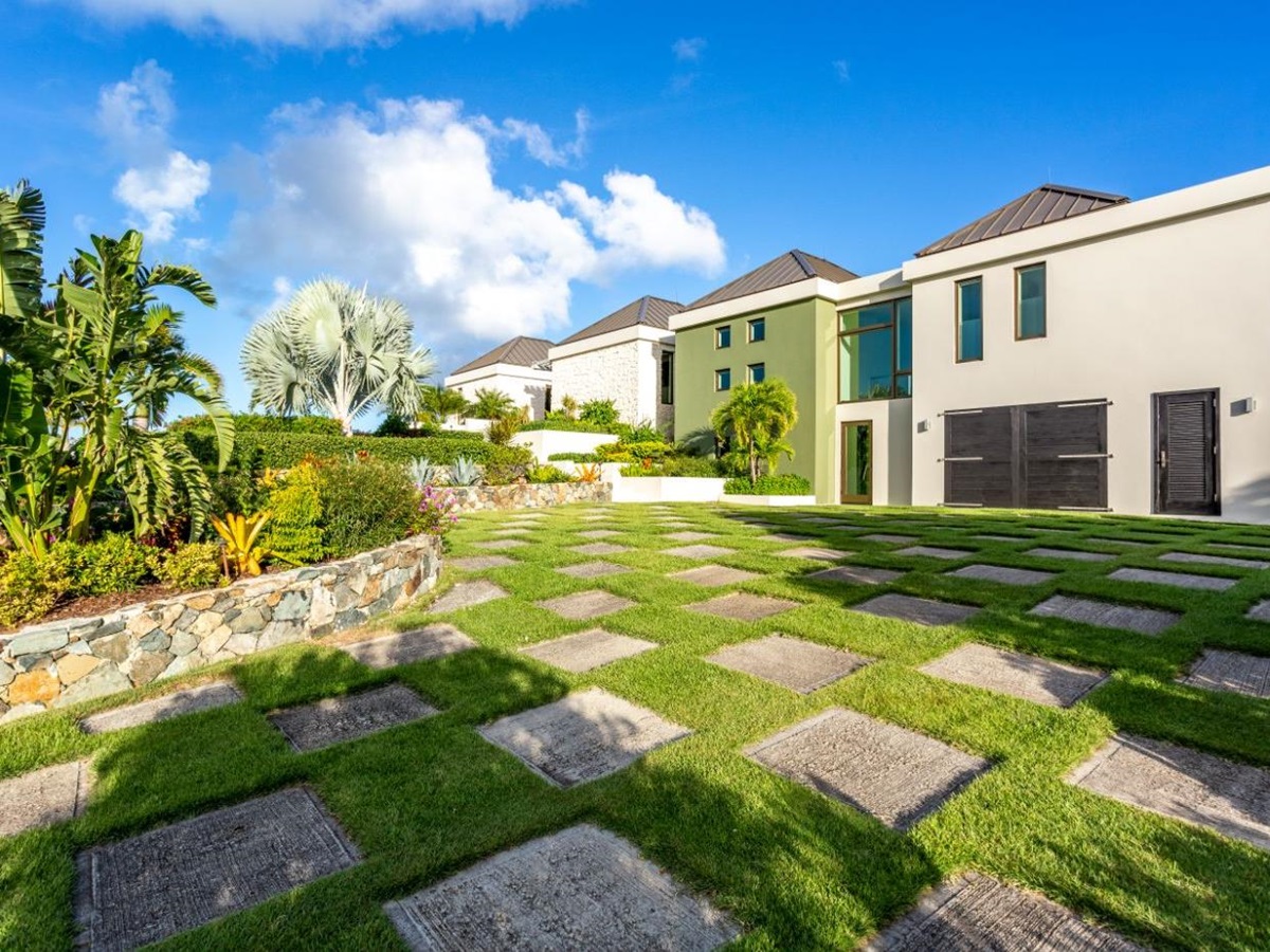 Exterior at Osprey House in the British Virgin Islands