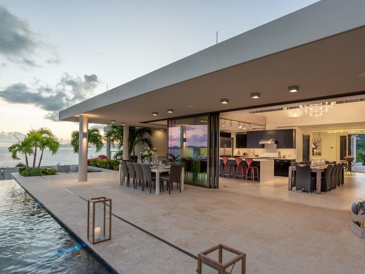 Indoor, Outdoor Living at Osprey House in the British Virgin Islands