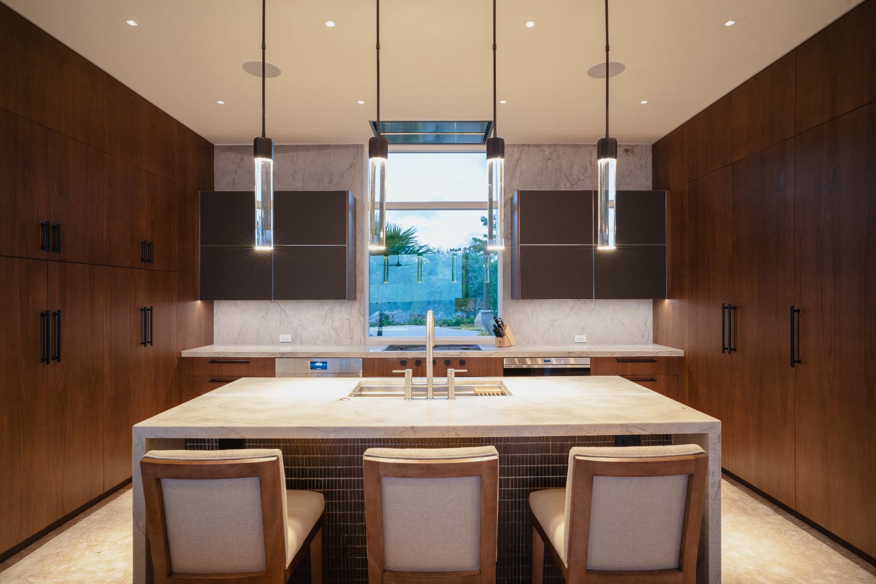 Kitchen at Quintessa in Oil Nut Bay in the British Virgin Islands