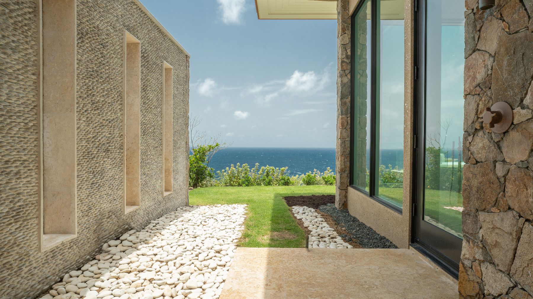 Garden at Starlight in the Nut Oil Bay Resort in the British Virgin Islands