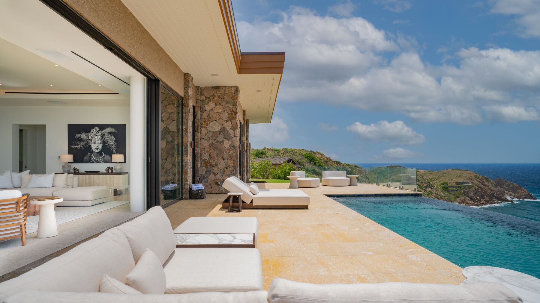 Pool at Starlight in the Nut Oil Bay Resort in the British Virgin Islands