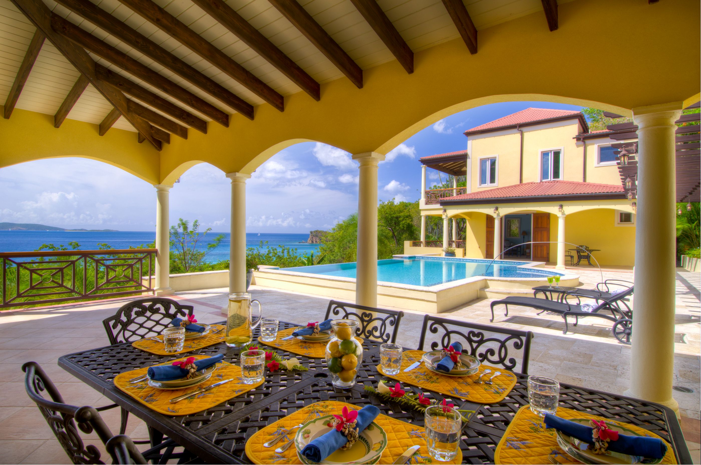 Exterior of Villa Ariana, British Virgin Islands