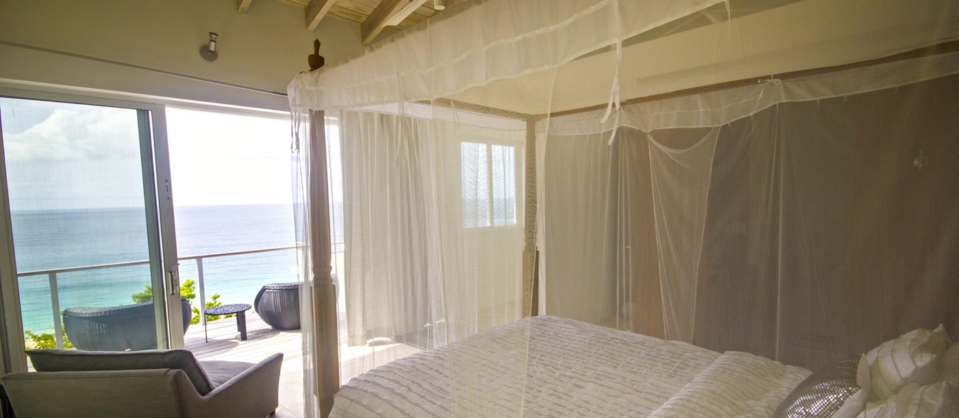 Double bedroom of Villa Lune, British Virgin Islands