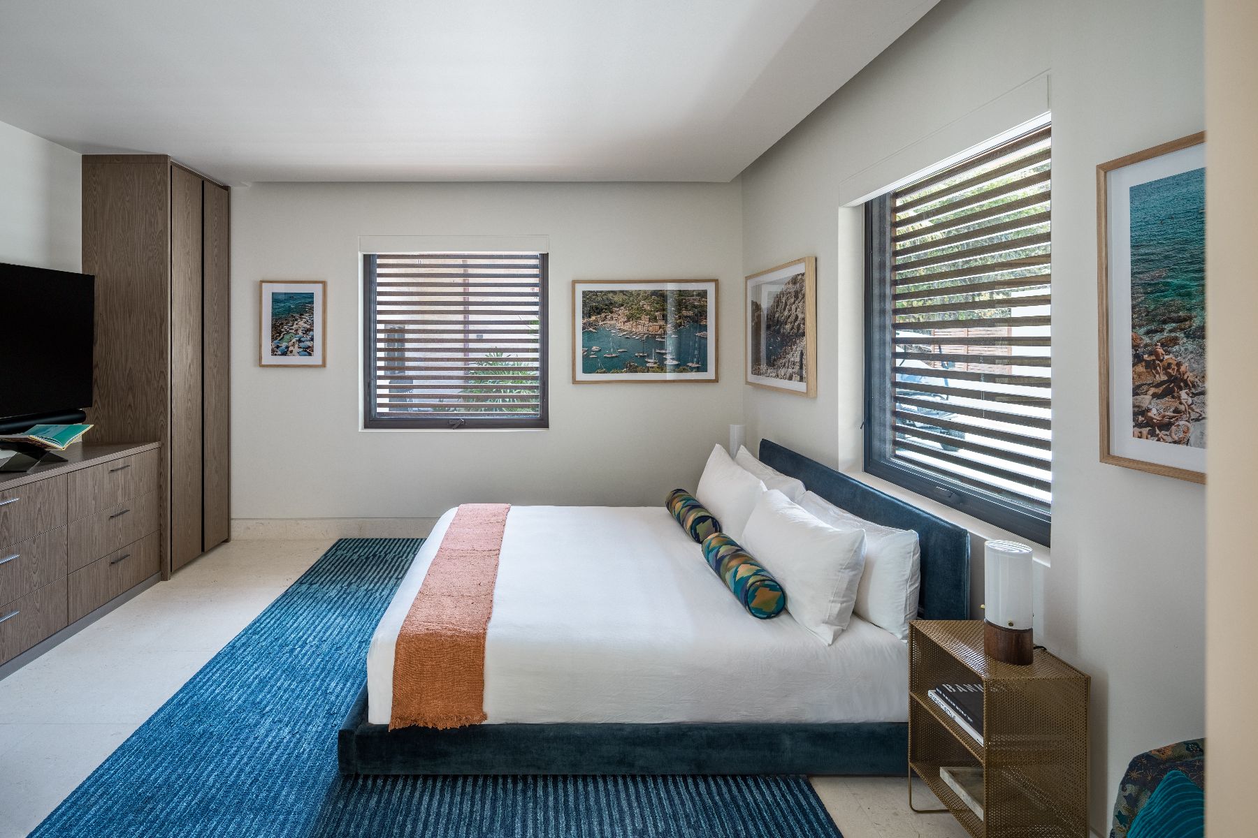 Bedroom at Xela in Oil Nut Bay in the British Virgin Islands