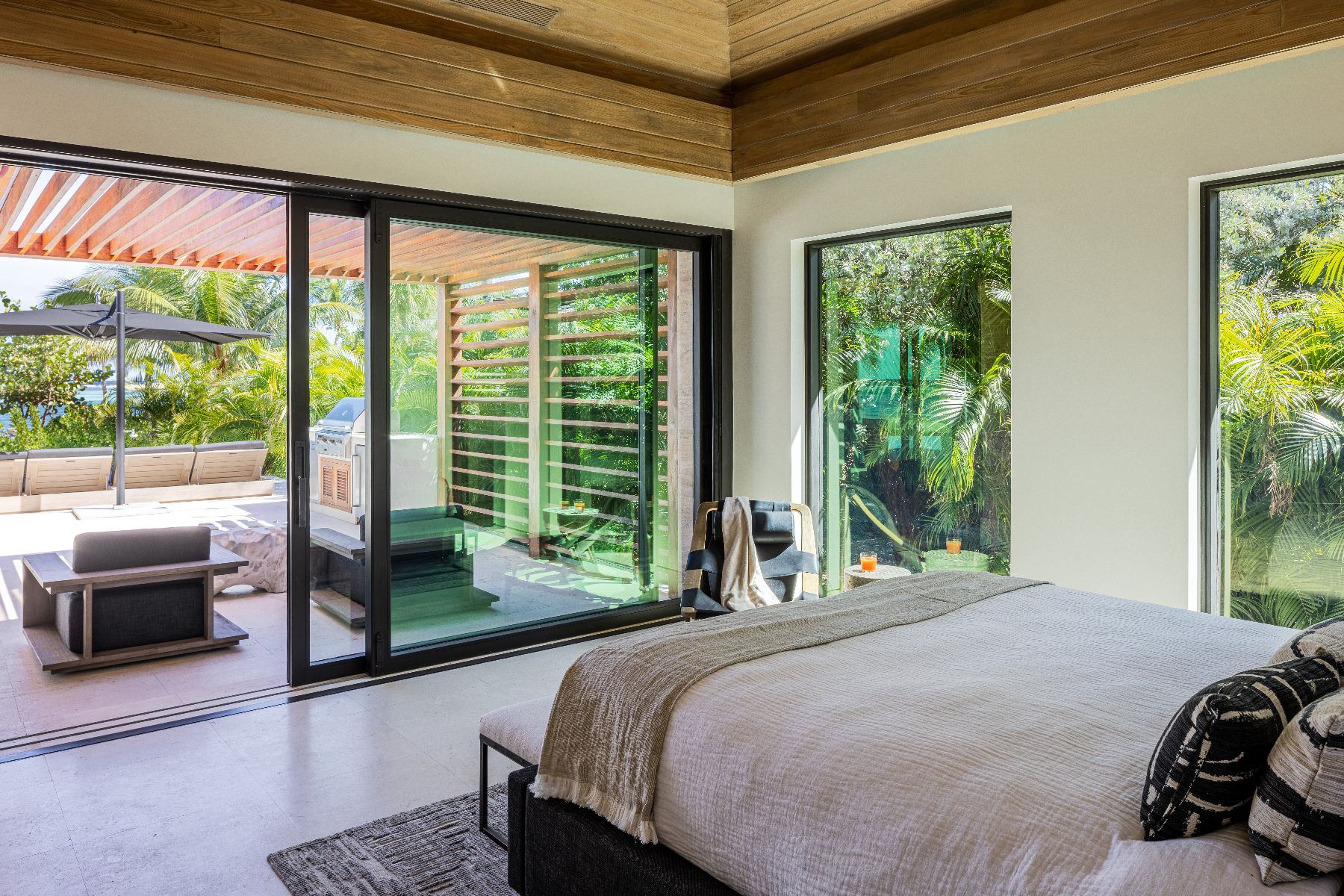 Bedroom at Xela in Oil Nut Bay in the British Virgin Islands