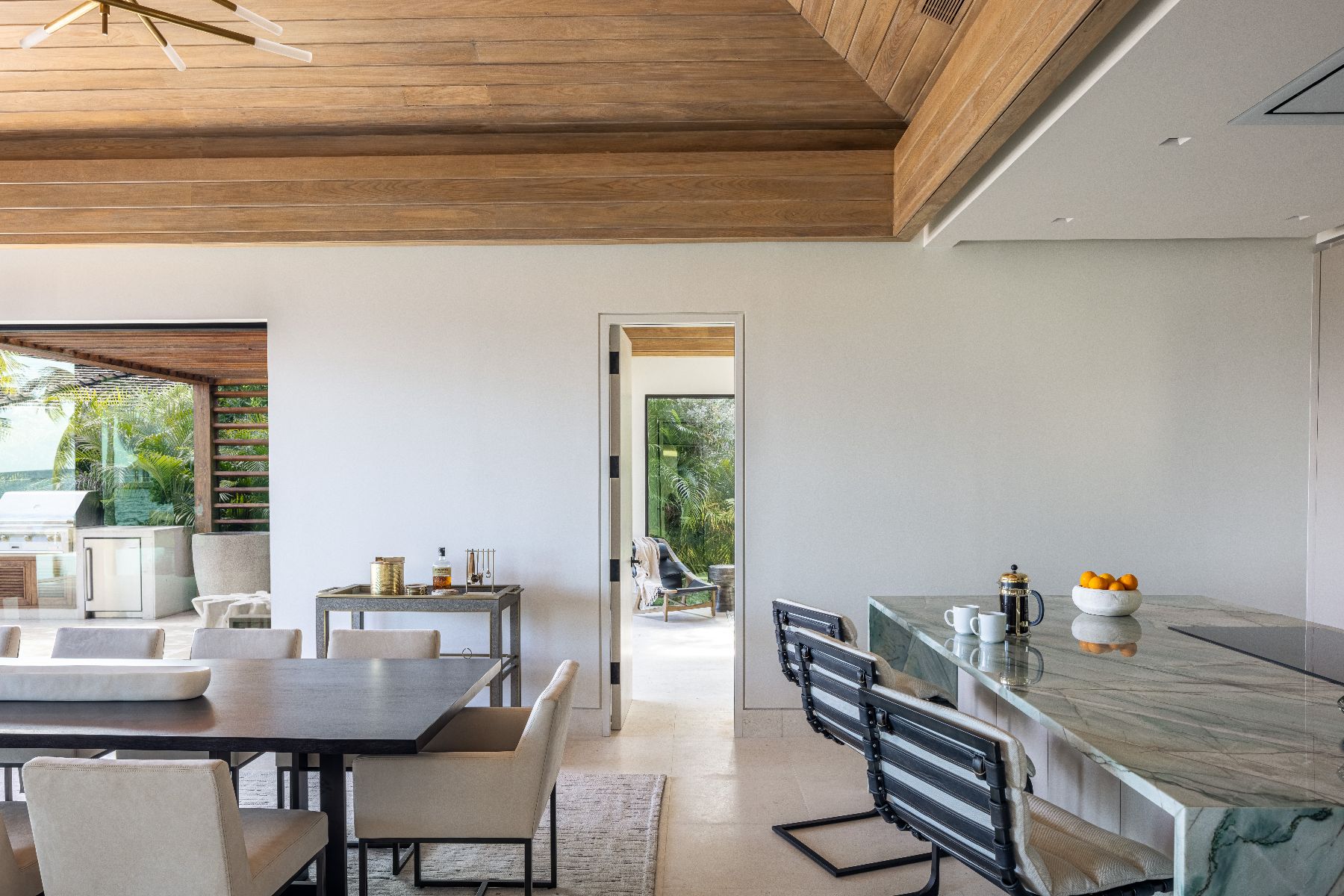 Kitchen at Xela in Oil Nut Bay in the British Virgin Islands