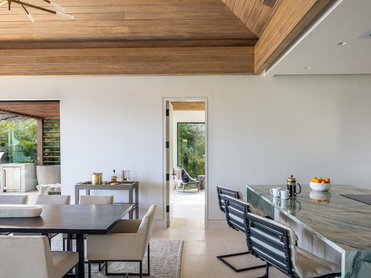 Kitchen at Xela in Oil Nut Bay in the British Virgin Islands