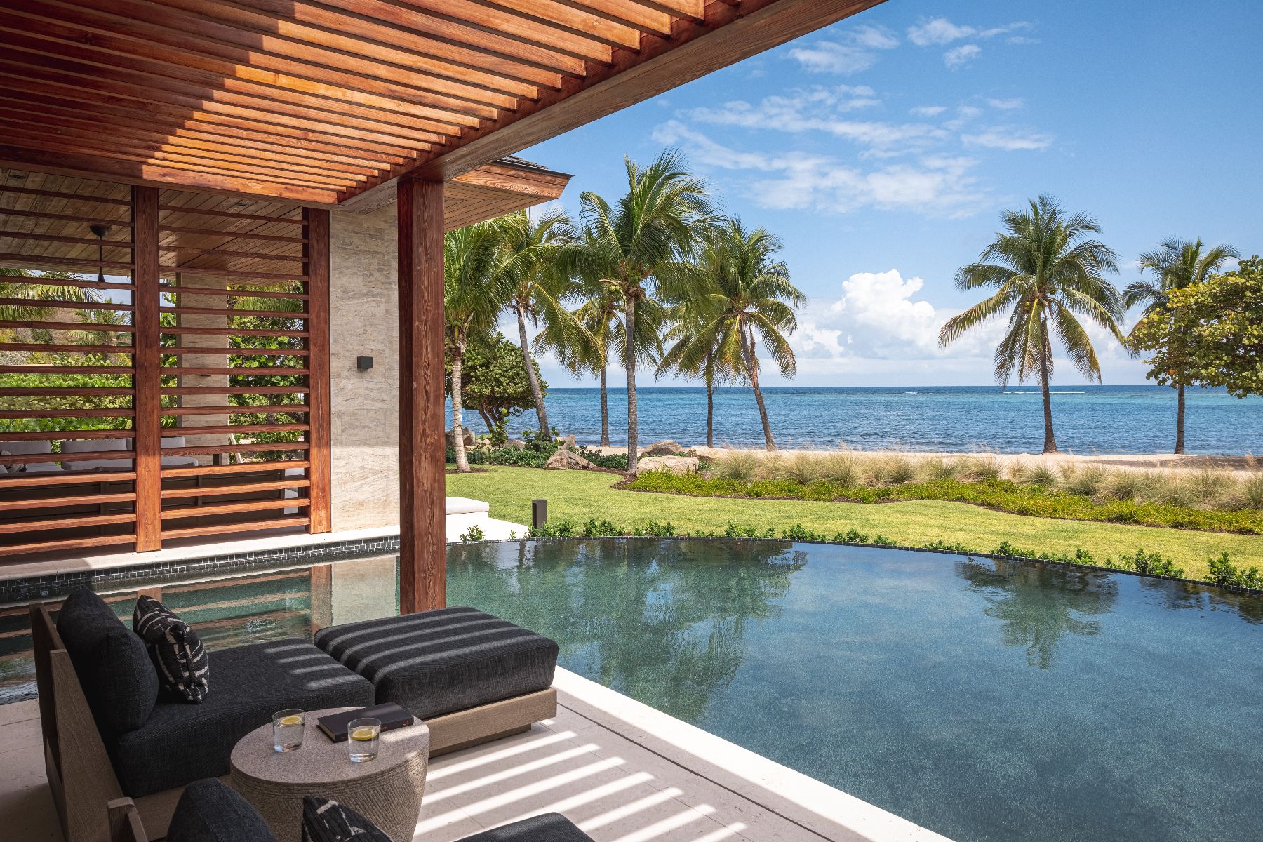 Pool at Xela in Oil Nut Bay in the British Virgin Islands