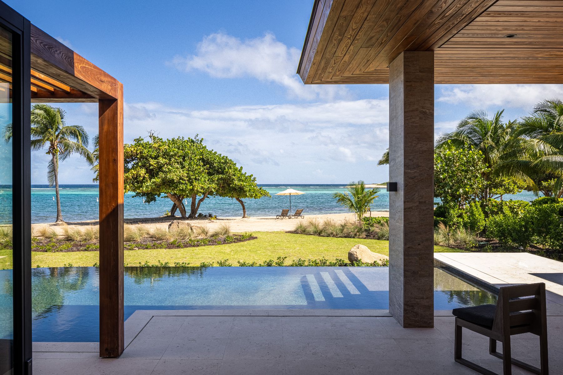 Pool at Xela in Oil Nut Bay in the British Virgin Islands