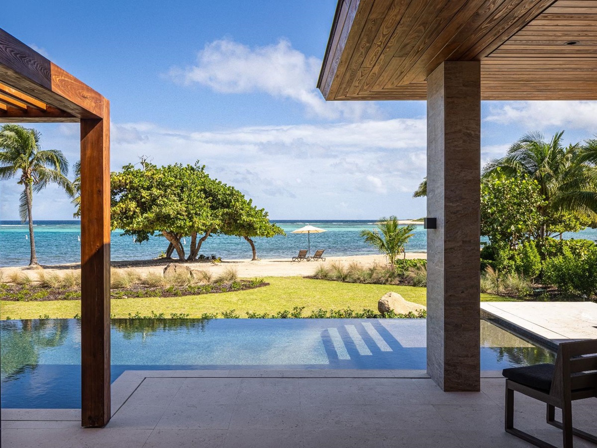 Pool at Xela in Oil Nut Bay in the British Virgin Islands