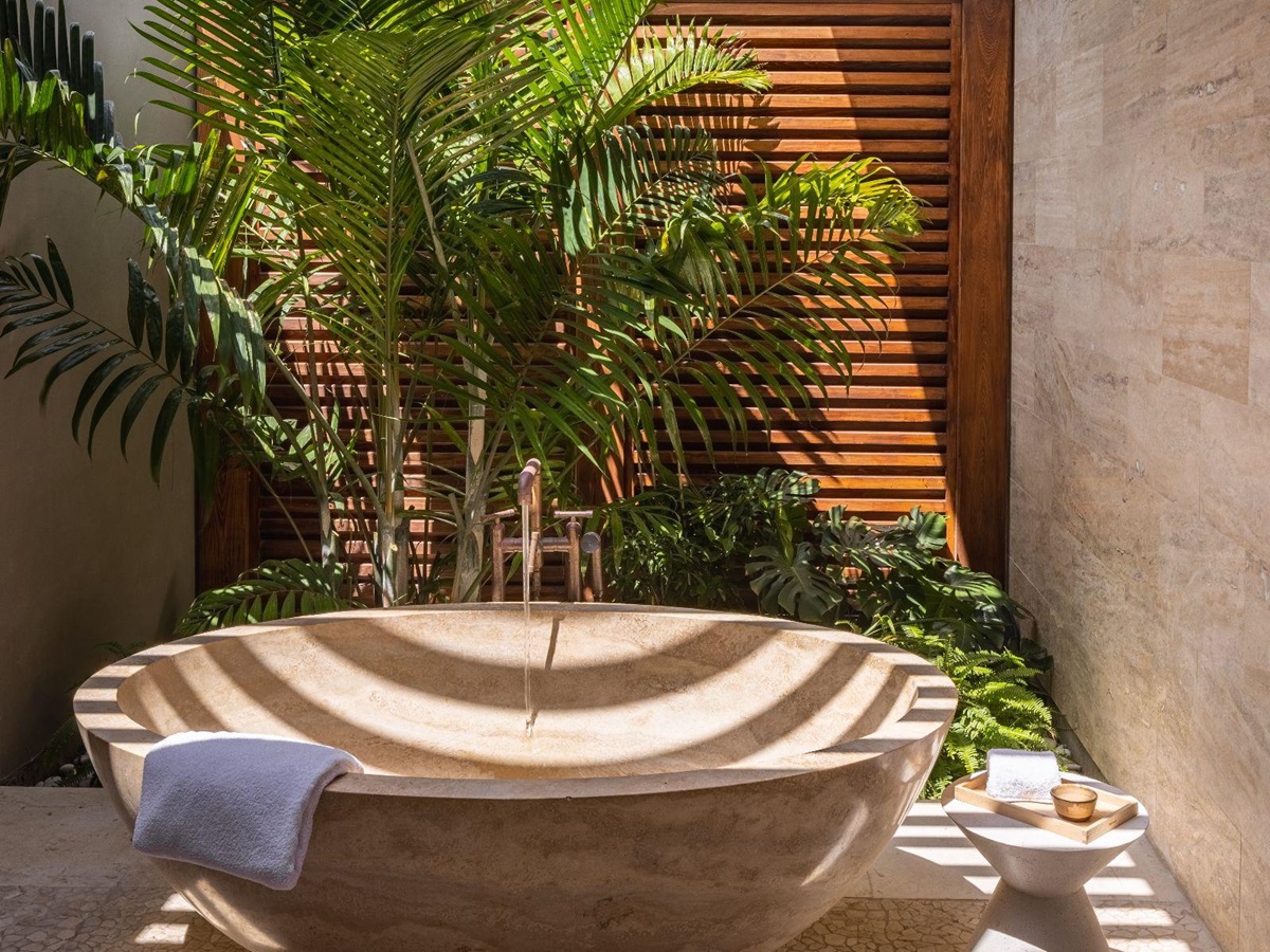 Sauna at Xela in Oil Nut Bay in the British Virgin Islands
