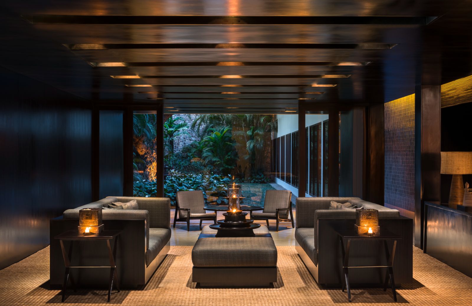 Spa reception at Amansara in the Siem Reap region of Cambodia
