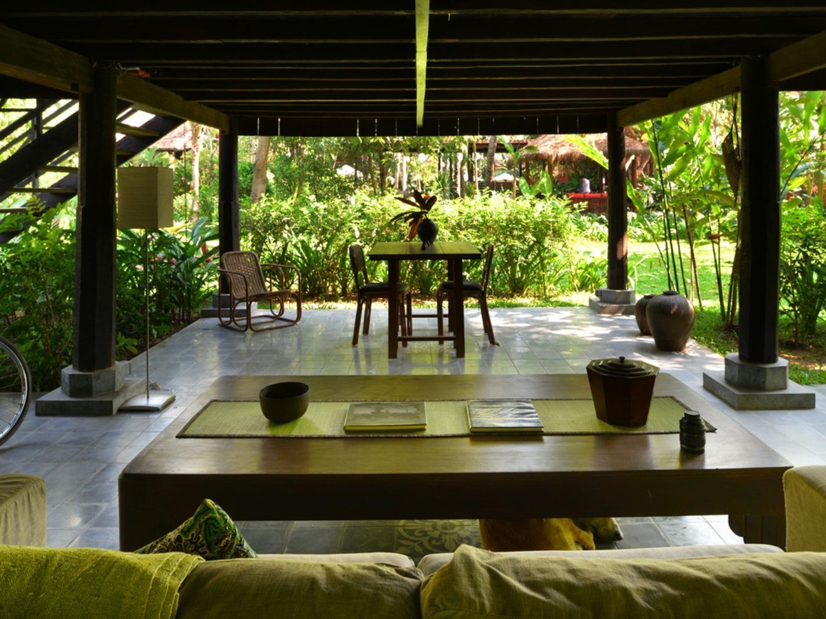 Khouse open space at Maison Polanka in Cambodia's Siem Reap