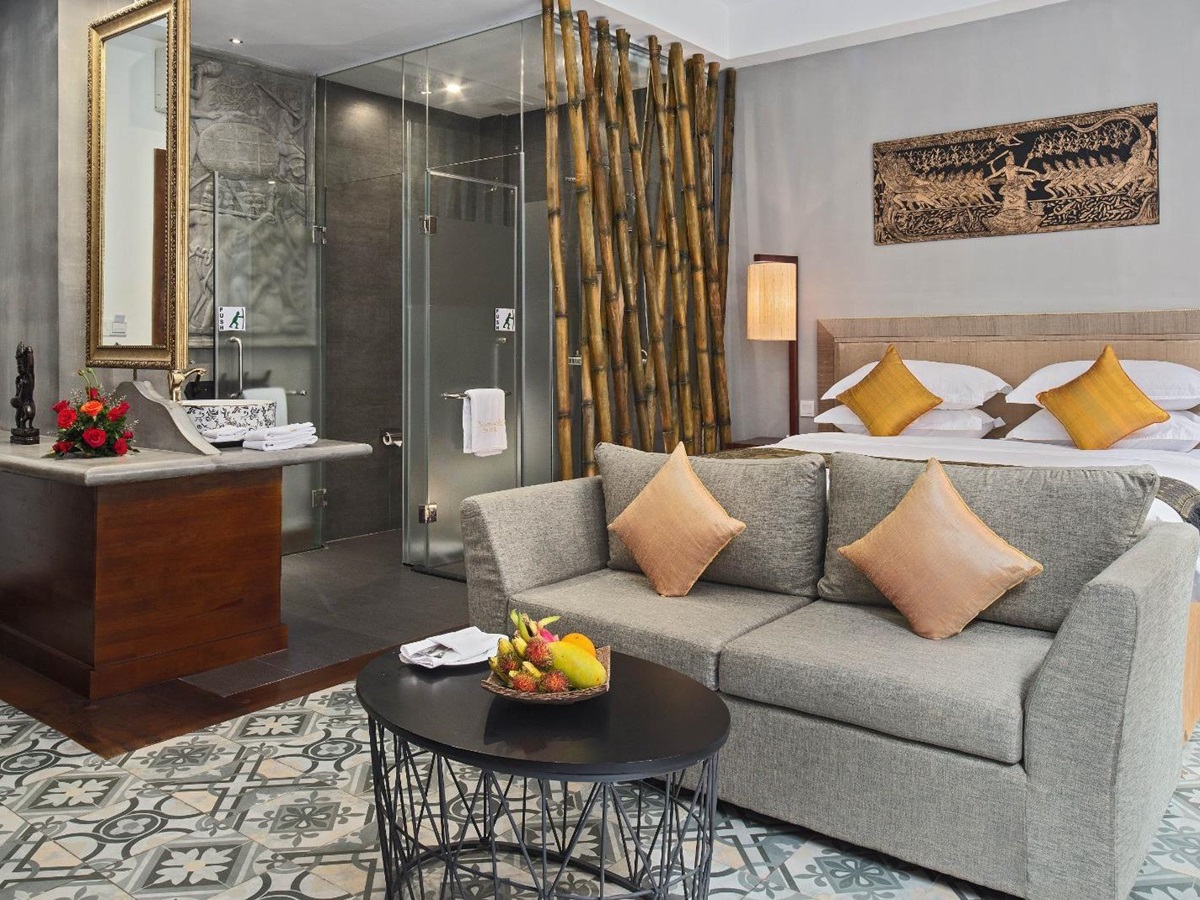 Aspara Suite at Palace Gate Hotel in Phnom Penh, Cambodia