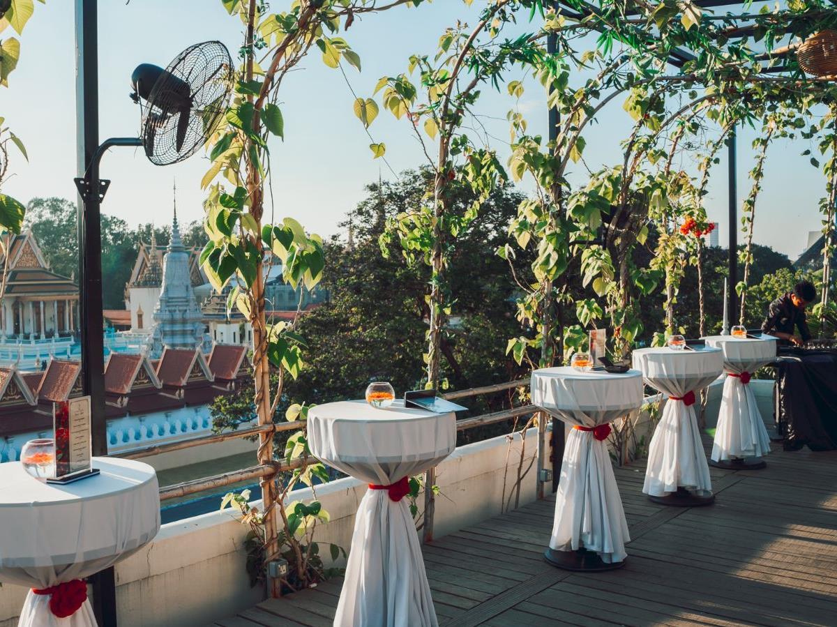 Sky Bar at Palace Gate Hotel in Phnom Penh, Cambodia