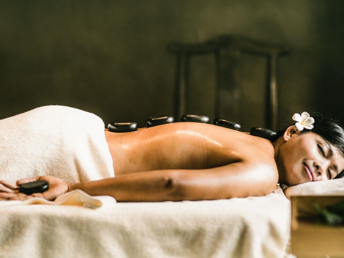 Spa treatment at Phum Baitang hotel in Cambodia