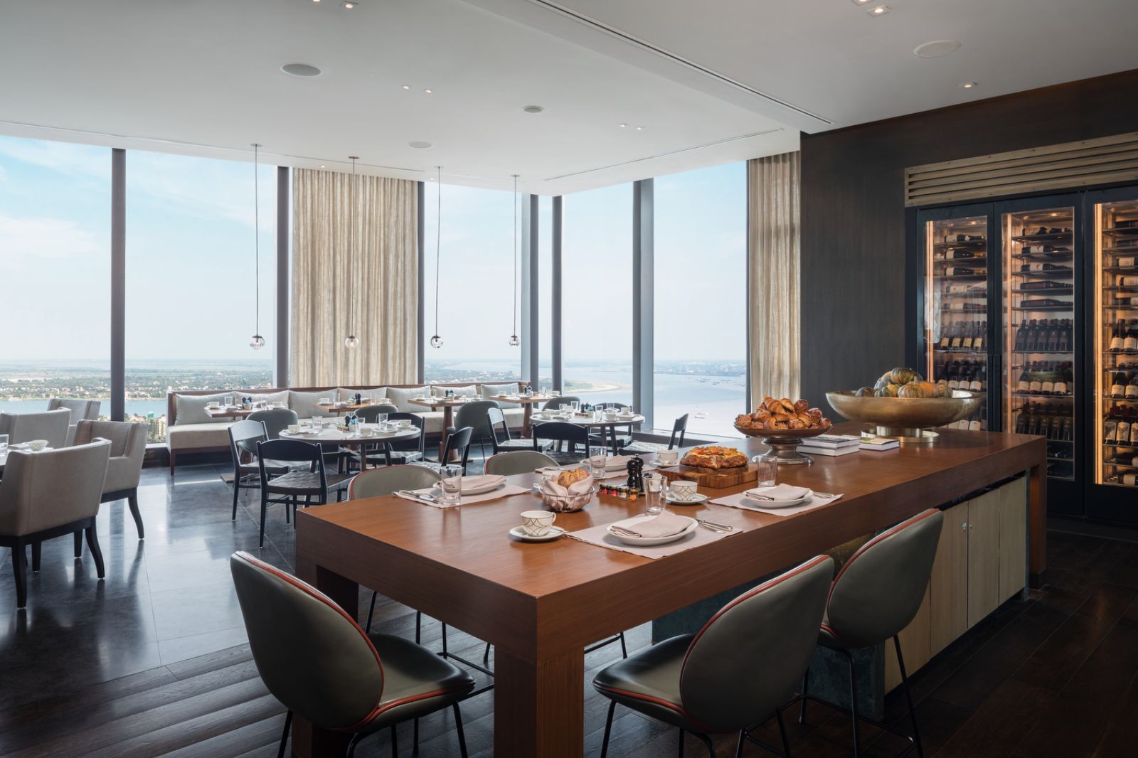 Brasserie Louis Restaurant at Rosewood Phnom Penh in Cambodia