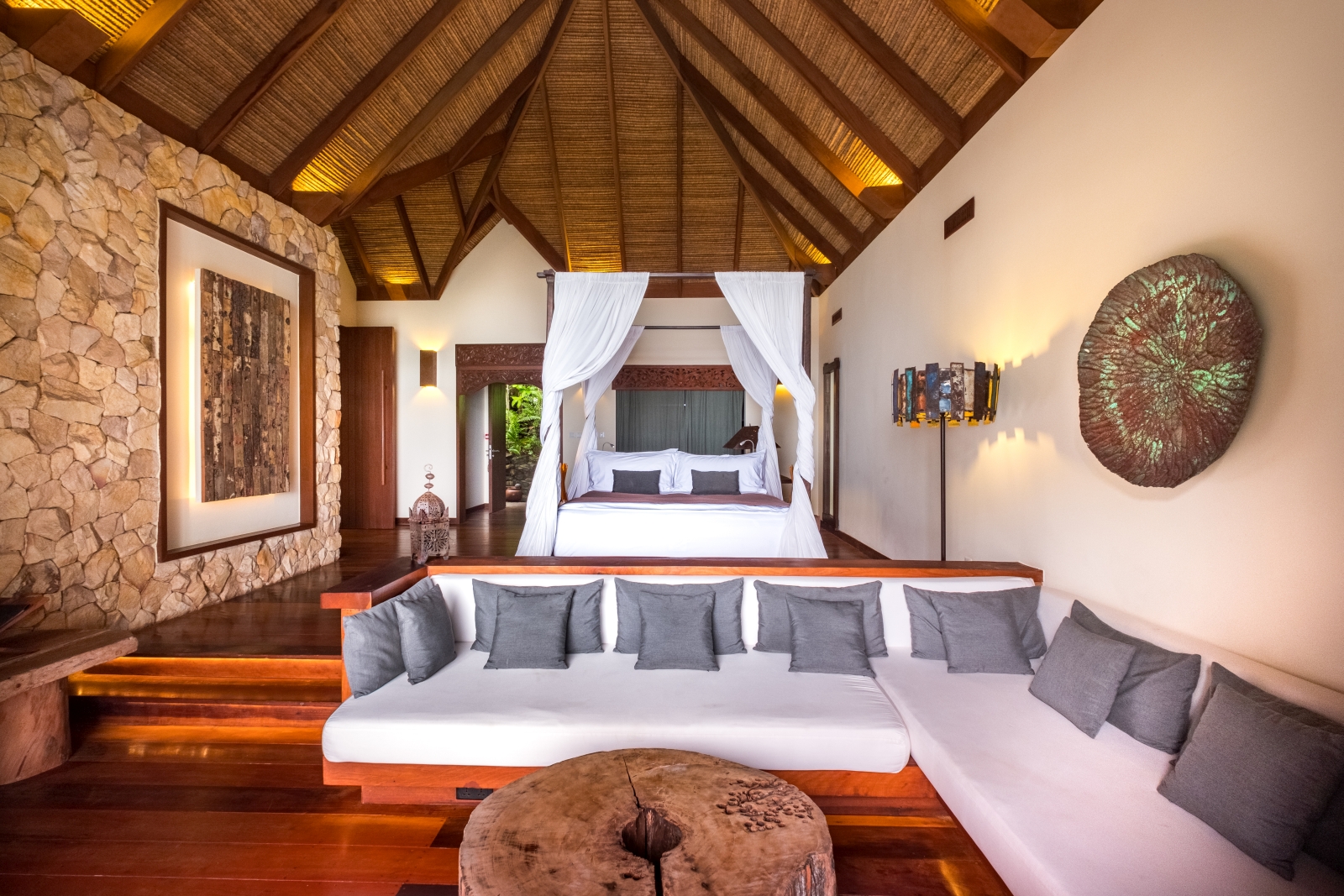 Master Bedroom in Jungle Villa at Song Saa Cambodia