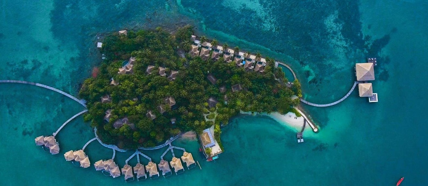 Aerial view of Song Saa Private Island 