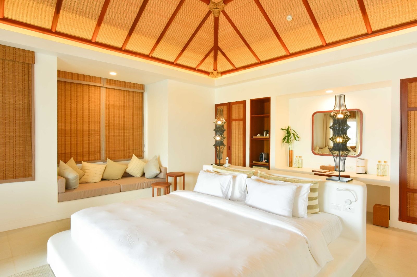 Groundfloor bedroom at the Royal Sands Resort in Koh Rong, Cambodia