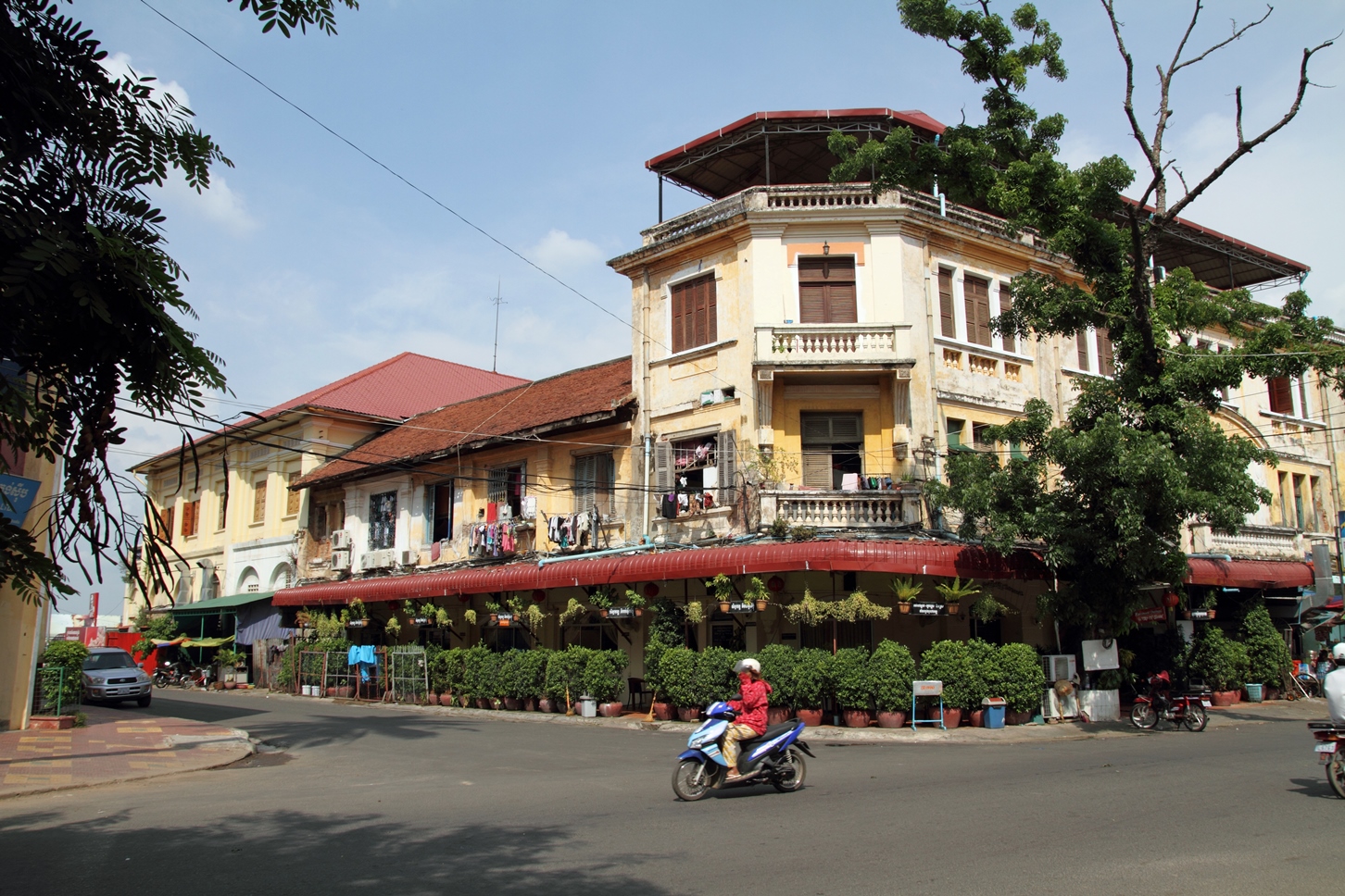 Phnom Penh townscape, Cambodia