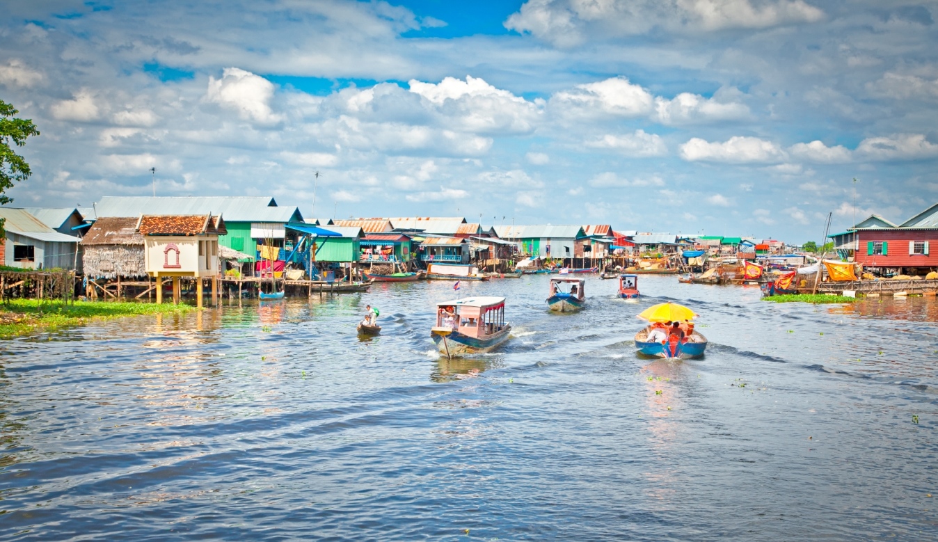 Tonle sap village, Cambodia