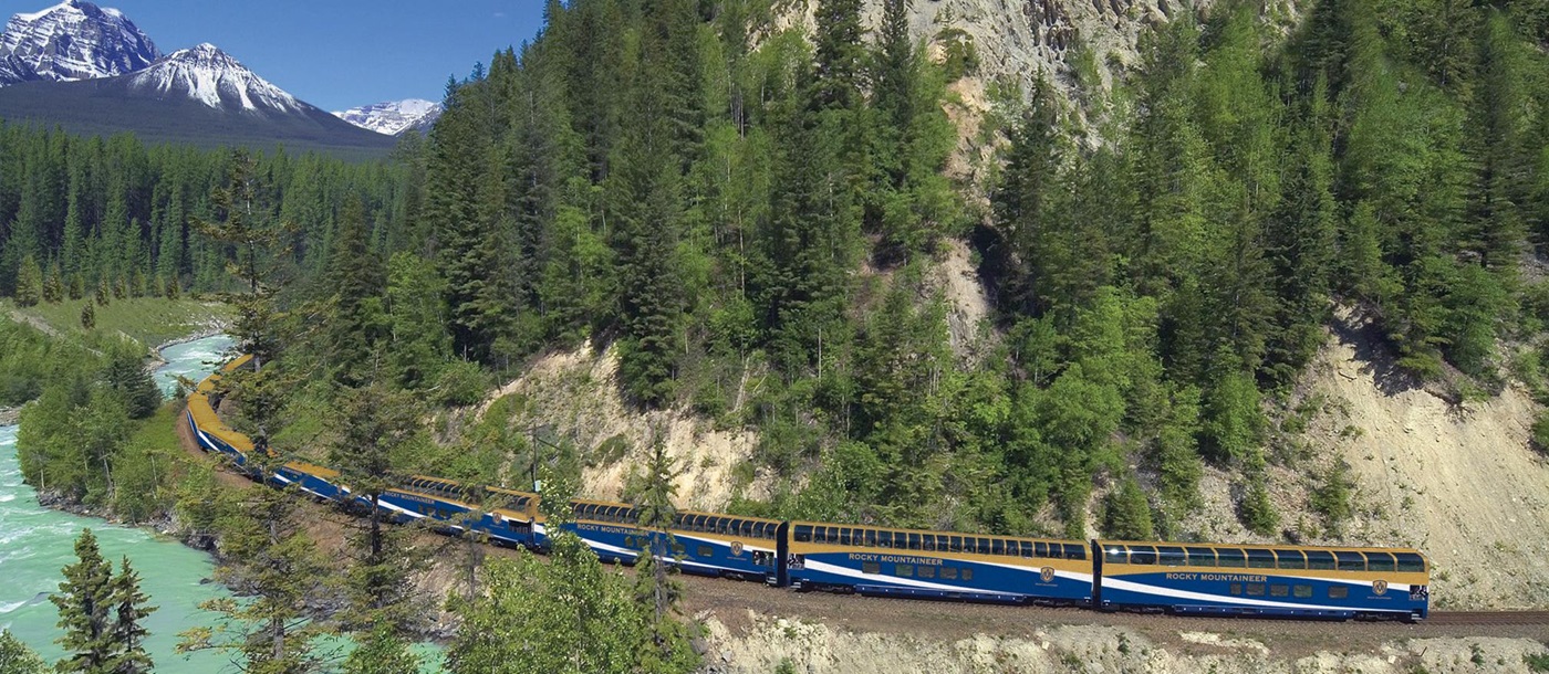Kicking Horse Canyon with the Vancouver Rocky Mountaineer, Canada