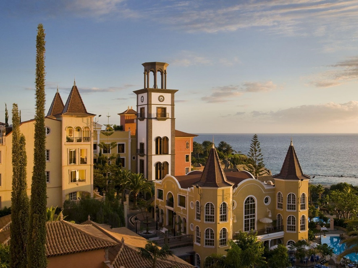 exterior view of Gran Hotel Bahia Del Duque in the Canaries, Spain